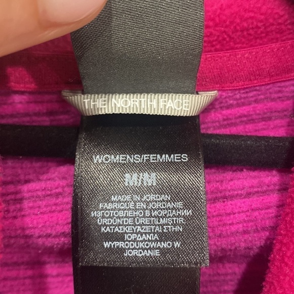 North Face Quarter Zip Pink M - Picture 3 of 7